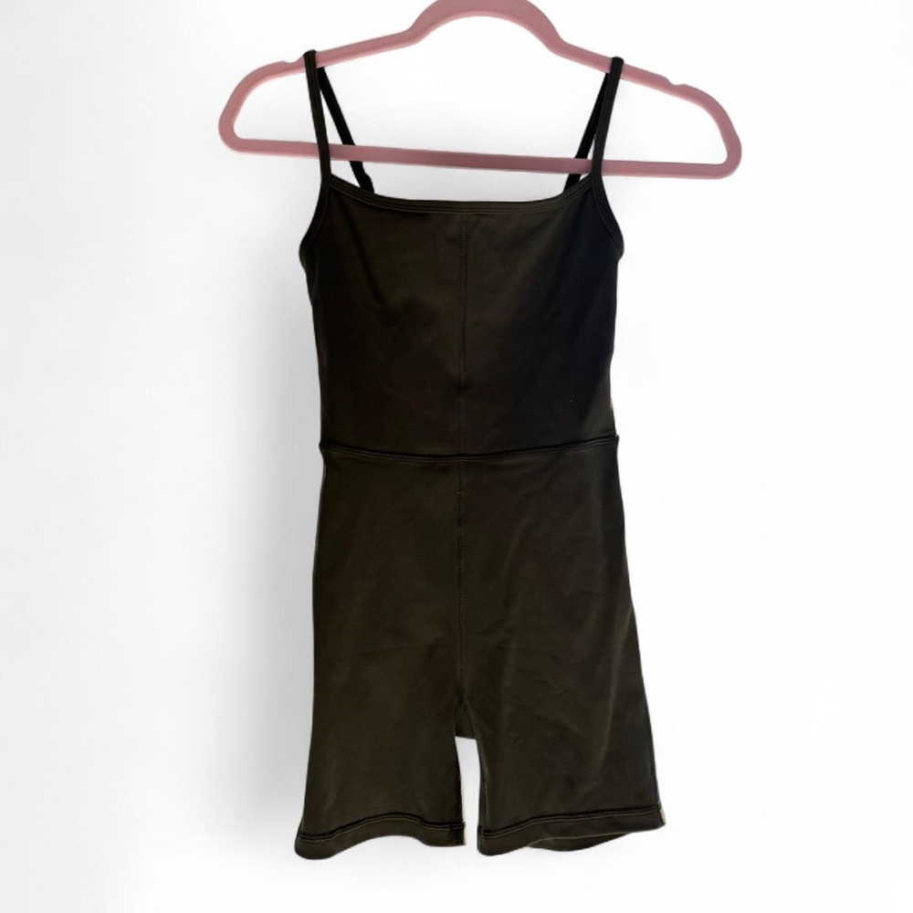 Wilfred Olive Green Spaghetti Strap Romper